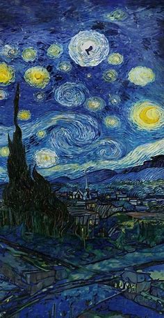 Van Gogh painting💛⭐ | Vincent van gogh, Van gogh wallpaper, Van gogh art