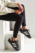 Image result for Girls Shoes Black Adidas Superstar