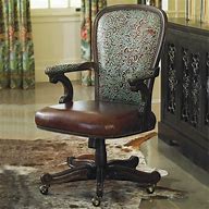Image result for Turquoise Leather Office Chair