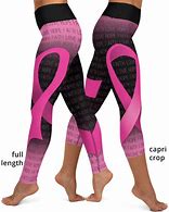 Image result for Breast Cancer Awareness Legging - Fleece Lined Pink Tie Dye