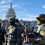 Image result for Photos of National Guard in the Capitol