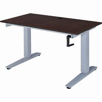Image result for Manual Height Adjustable Desk