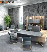 Image result for Grey Office Furniture Sets