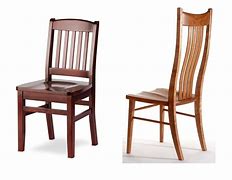 Image result for Wooden Dining Chairs X2