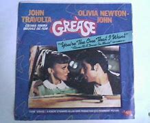 Image result for John Travolta and Olivia Newton John Poster