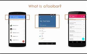 Image result for Toolbar Android Studio