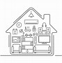 Image result for Living Room with Appliances Easy to Drawing