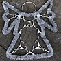 Image result for DIY Angel Made of Clothes Hangers