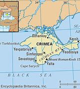 Image result for Map of Crimea and Surrounding Countries