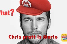 Image result for Chris Pratt Mario
