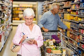 Image result for Elderly Grocery Shopping
