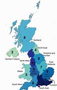 Image result for UK Population Spread Map