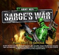 Image result for GameCube Sarge's War