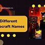 Image result for Minecraft Name Ideas