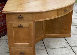 Image result for Large Wood Corner Desk