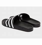 Image result for Adidas Slides Men Black and Red