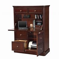 Image result for Computer Armoire Cabinets with Doors