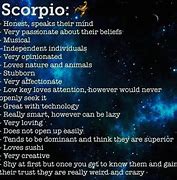 Image result for Scorpio Facts