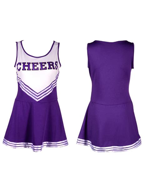 Classic Cheerleader Dress Purple   Wholesale Lingerie,Sexy Lingerie  