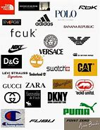 Image result for Clothing Brand Logos and Names