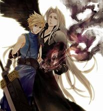 Image result for Cloud Strife X Sephiroth