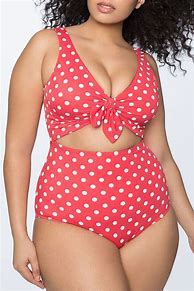 Image result for Flattering Plus Size Swimsuits