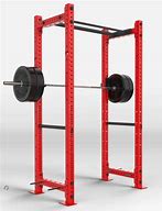 Image result for Rogue RML-690C Power Rack - MG Satin Black W/ Numbered Uprights