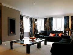 Image result for Ideas for Black Living Room Furniture