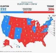 Image result for Electoral College Map of 2016 Election