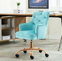 Image result for Upholstered Swivel Office Chair