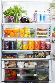 Image result for Organized Refrigerator Storage