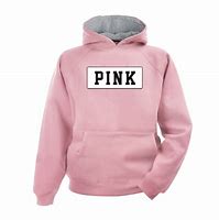 Image result for Black Hoodie Pink Glitter
