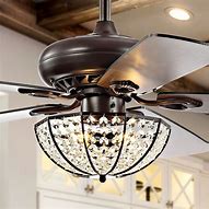 Image result for Crystal Ceiling Fans with Lights