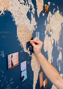 Image result for Globe Map Push Pins