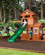 Image result for Backyard Discovery Shenandoah All Cedar Swingset - Kids - Swing Set