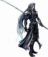 Image result for Sephiroth PNG