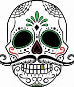 Image result for DIA De Los Muertos Sugar Skull Drawing