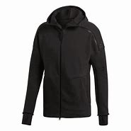 Image result for Adidas Full Zip Hoodie Black and Red
