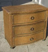 Image result for Wicker Furniture Dresser