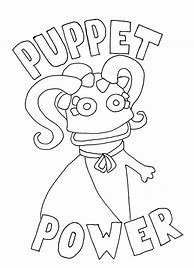Image result for Puppet Master Coloring Page