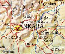 Image result for Ankara Turkey Map