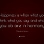 Image result for Mahatma Gandhi Quotes Happiness