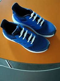 Image result for Adidas Shoes with Blue Strips