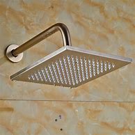 Image result for Rainfall Shower Heads Brushed Nickel
