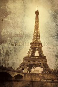 Image result for Vintage Eiffel Tower Paris