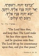 Image result for Hebrew Blessing