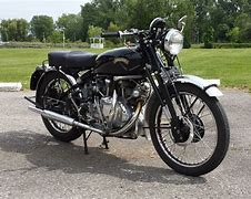 Image result for Vincent Motorcycle Front View