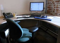 Image result for Glass Desk with Picture of City