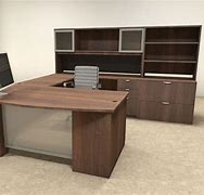 Image result for U-shaped Office Desk Furniture