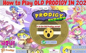 Image result for Old Prodigy Game Play